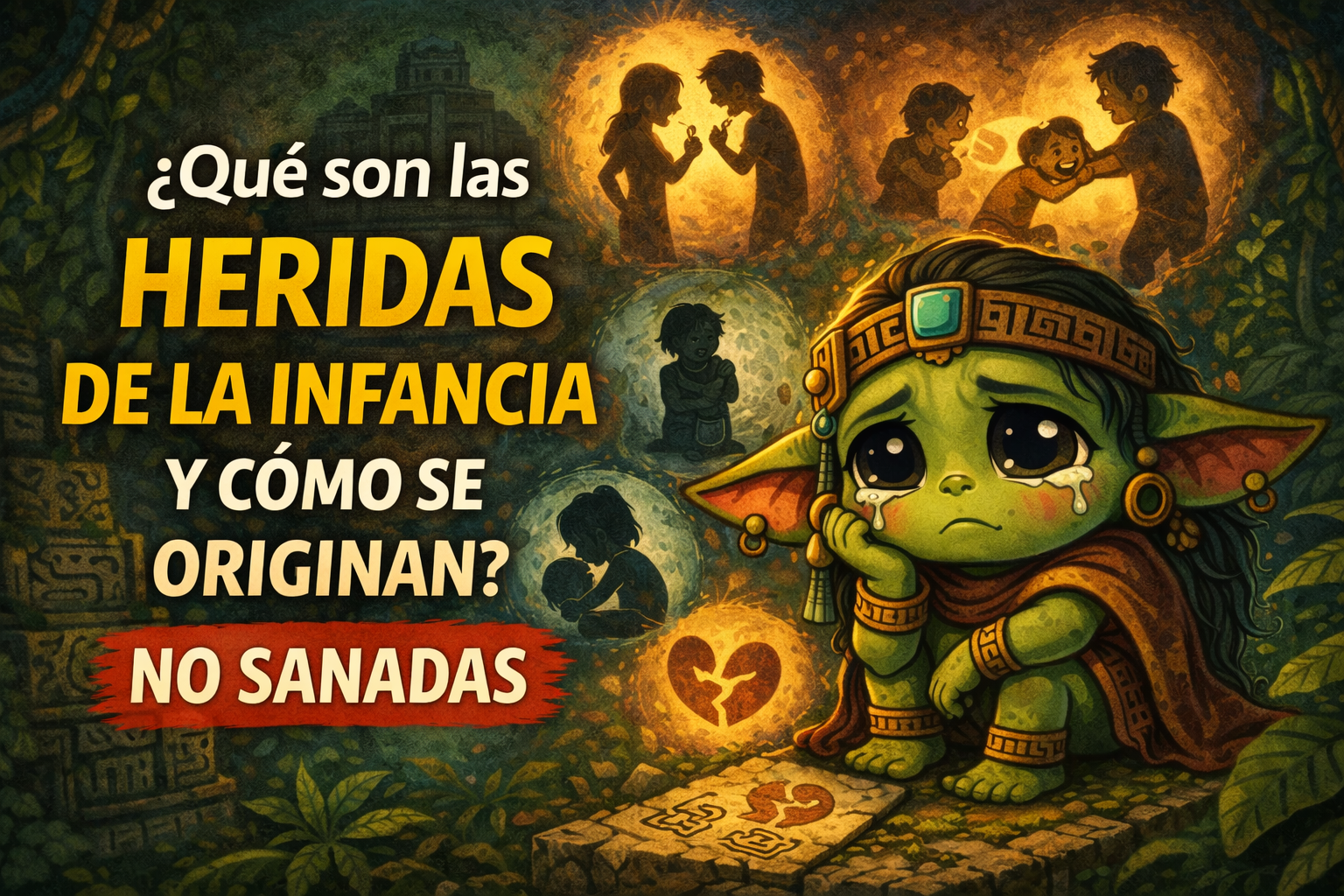 Qué son las heridas de la infancia y cómo se originan